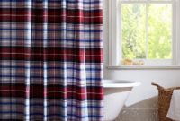 Portsmith Plaid Shower Curtain Red Pbteen Checkered Shower Curtain Portsmith Plaid Shower Curtain Red Pbteen Checkered Shower Curtain